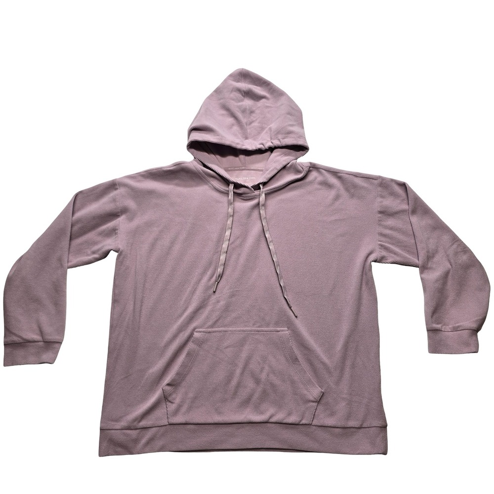 Marc New York Hoodie Mauve Pullover Pocket Casual Streetwear XL - Picture 1 of 6